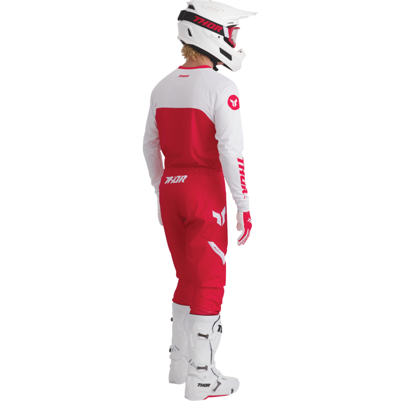 Thor Regiment Goggles - Red/Black (Clear Lens)