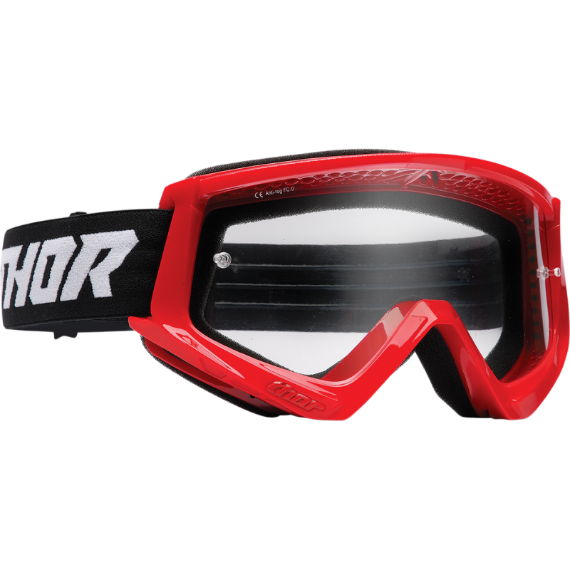 Thor Combat Goggles - Red/Black