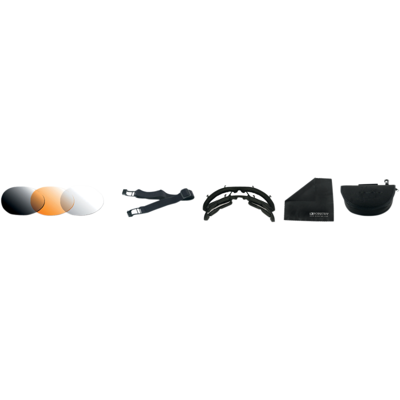 Raptor II Interchangeable Sunglasses - Black