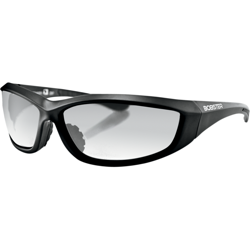 Charger Sunglasses - Matte black/clear