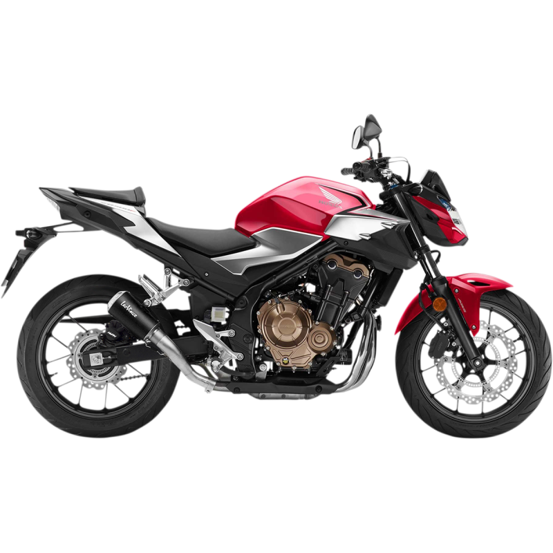 LV-10 Carbon fiber Slip-On for HONDA CB/CBR500F/X/R 19-23