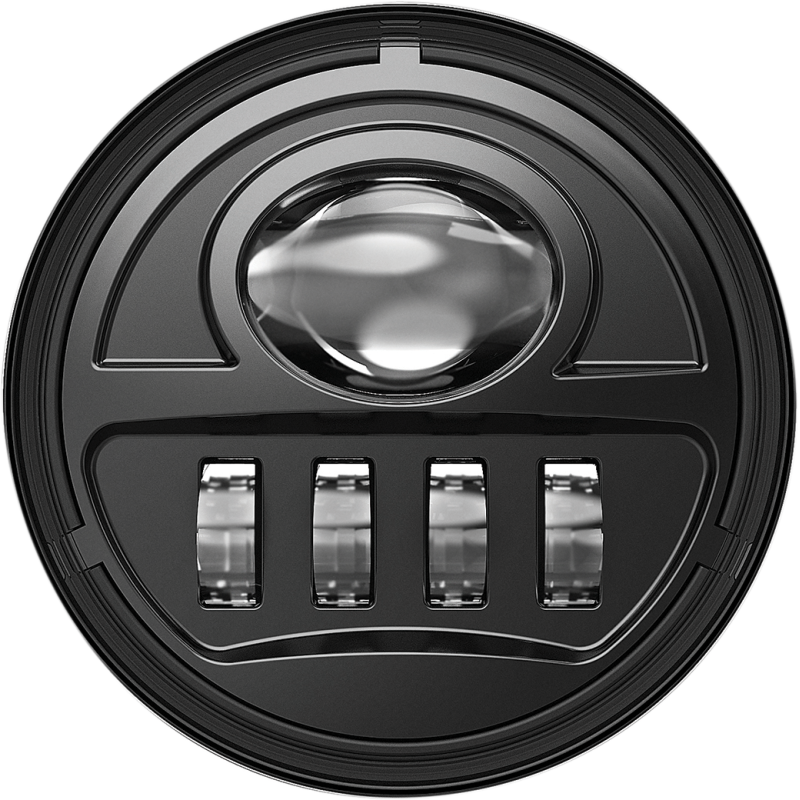 4.5" Headlights Black