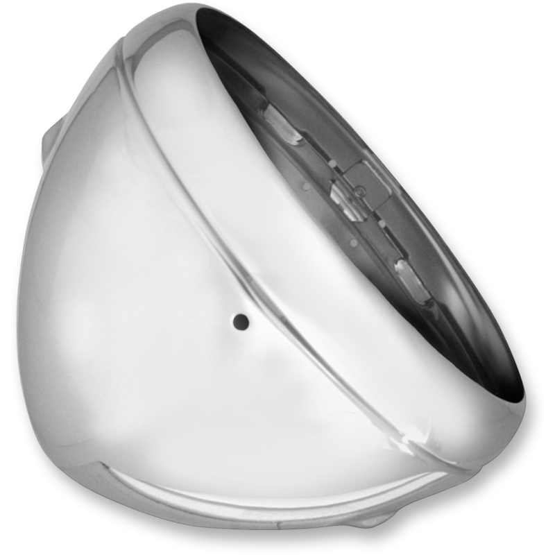 Lucas-Style 7" Headlight Shell - Chrome