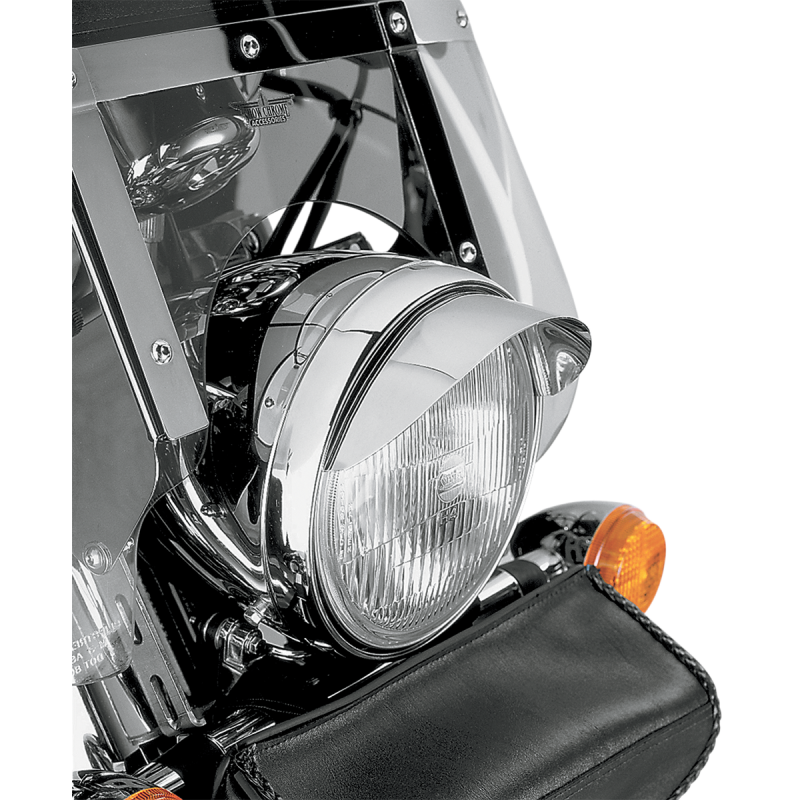 Show Chrome Universal 7" Headlight Visor