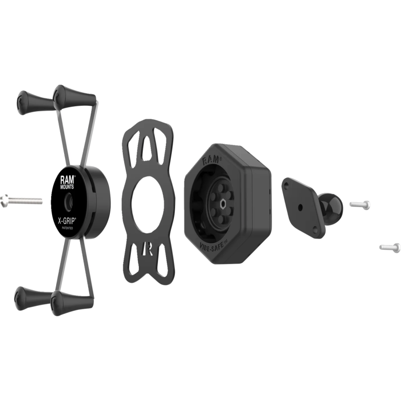 Large Phone Holder with Ball and Vibe-Safe Adapter