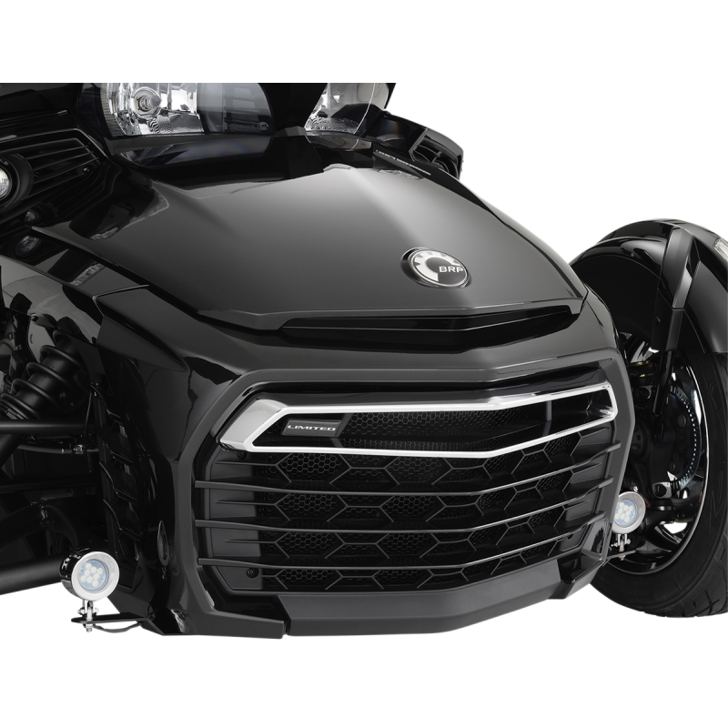 Lower Auxiliary LED Lights - Chrome