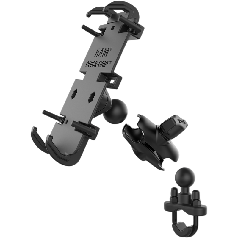 Quick-Grip Phone Mount with U-Bolt Base - Large