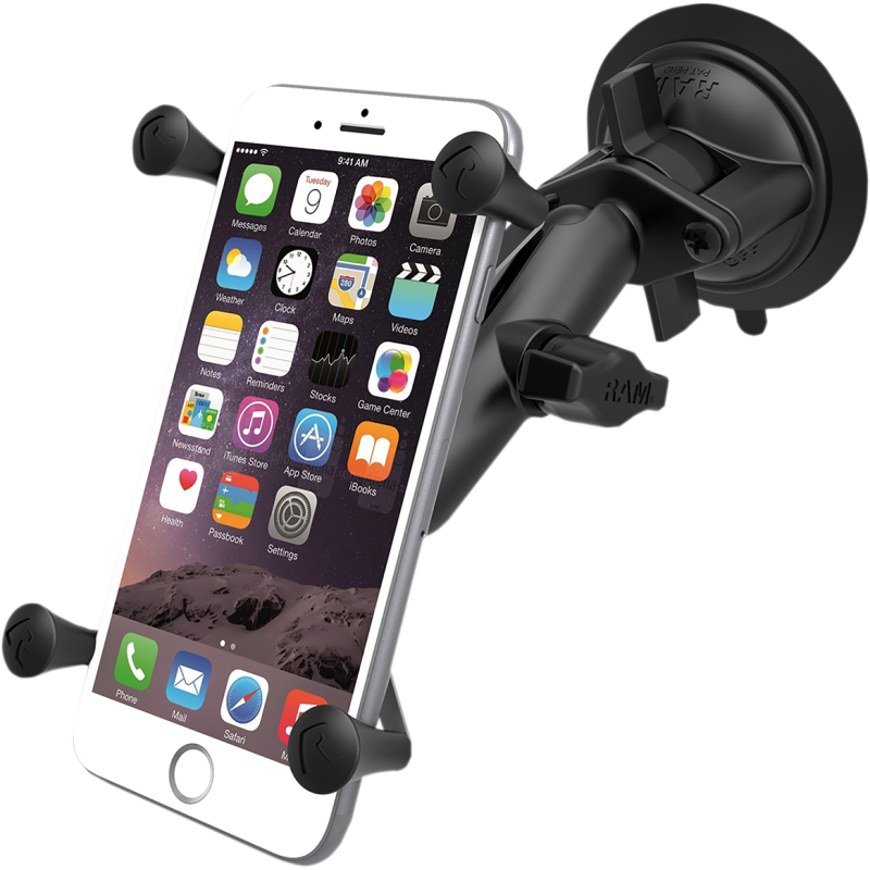 X-Grip Phone Mount with Twist-Lock Suction Cup Base