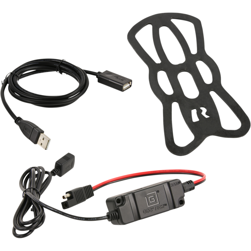 Tough-Charge Wireless Charging Holder with U-Bolt Handlebar Mount