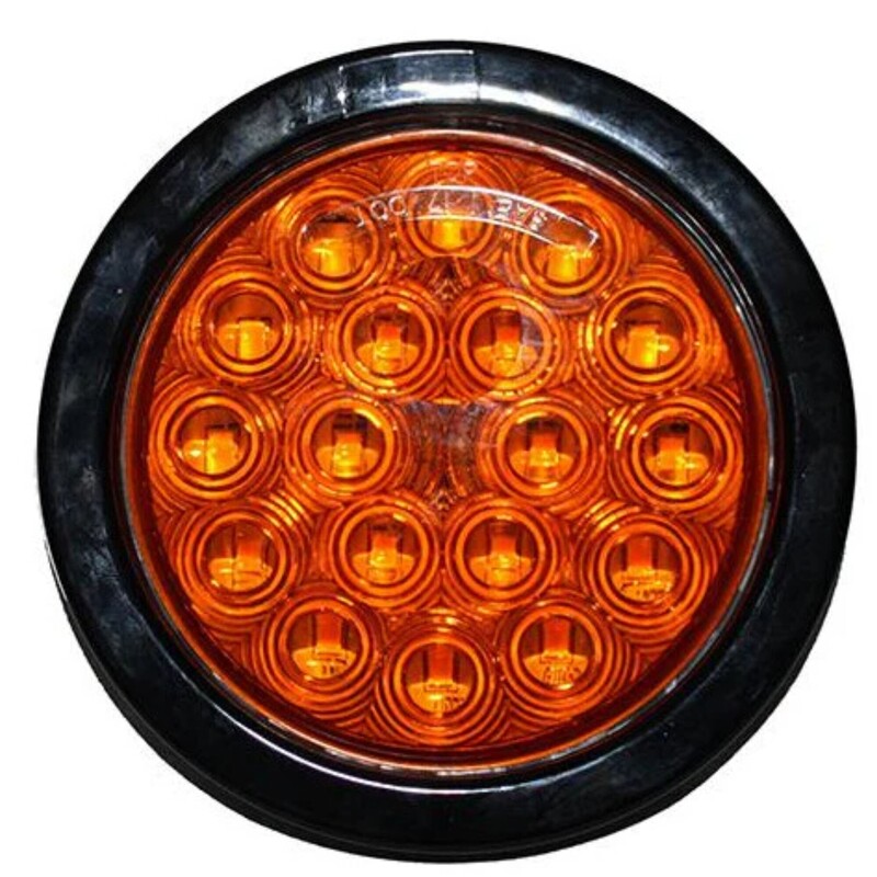 4" Amber Marker Light