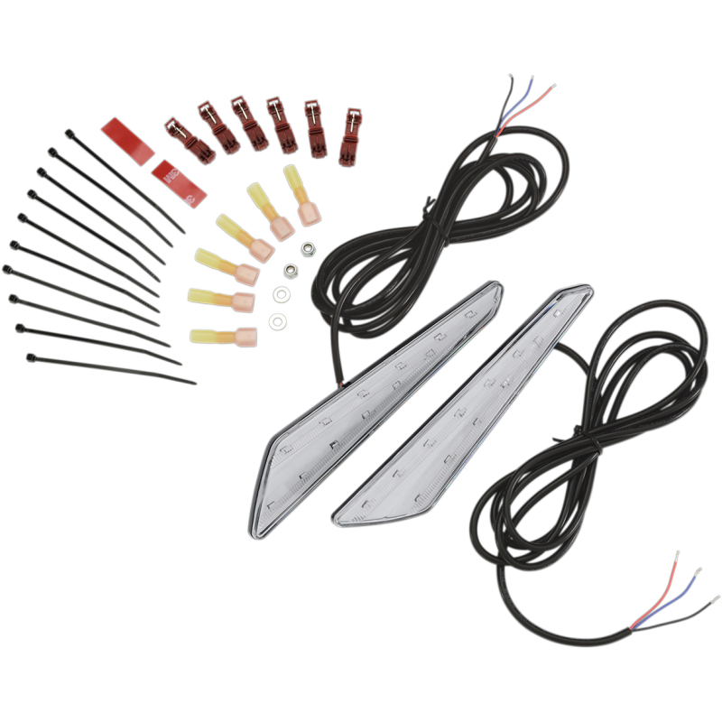 Clear Lens with Red LEDs Marker Lights