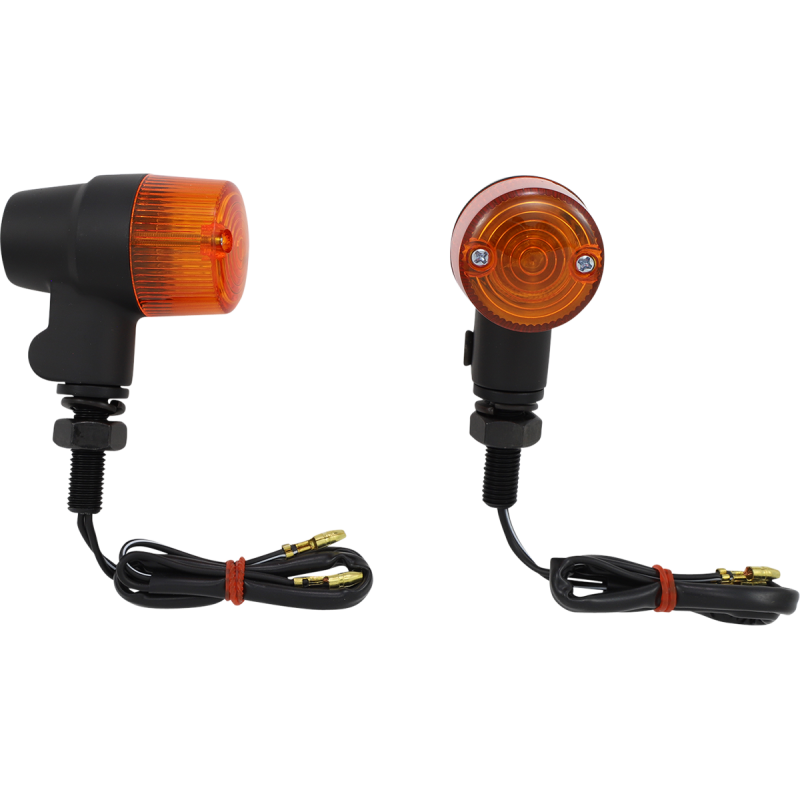 Black Satin Round #3 Marker Light (Single Filament)