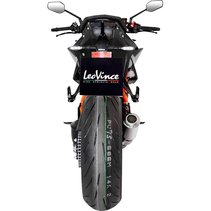 LeoVince LV-10 Stainless Steel Slip-On Exhaust