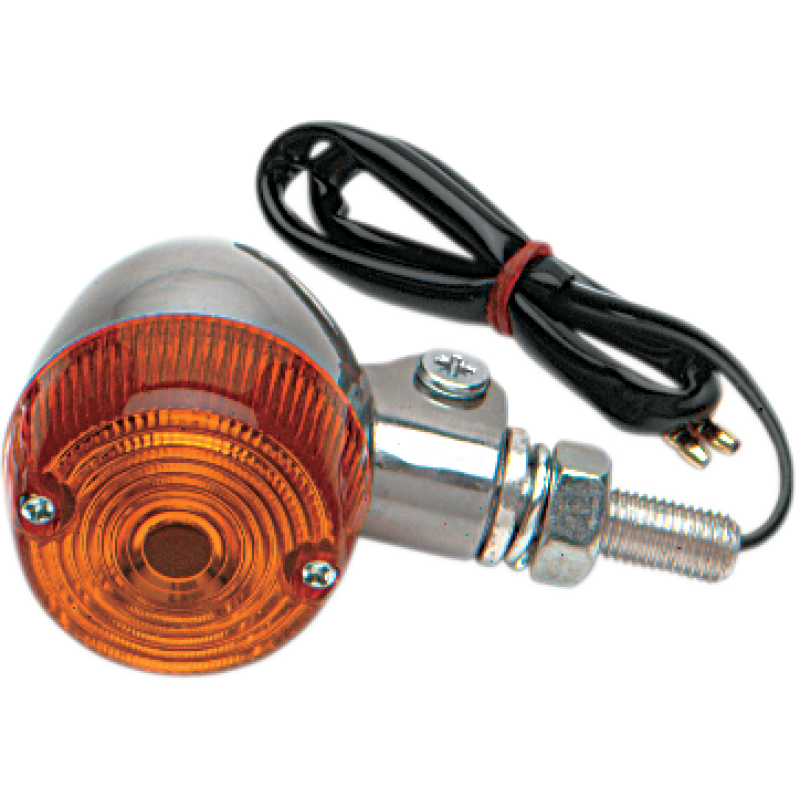 Polished Round #1 Marker Light (Single Filament)