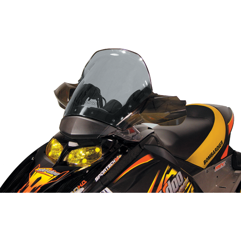 Cobra Windshield Tall fairing-mount Rev Shield, tint, 14.5"