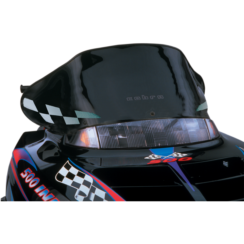 Cobra Windshield Low, black, 12"