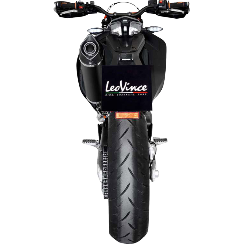 LV ONE EVO Exhaust - Black Stainless Steel