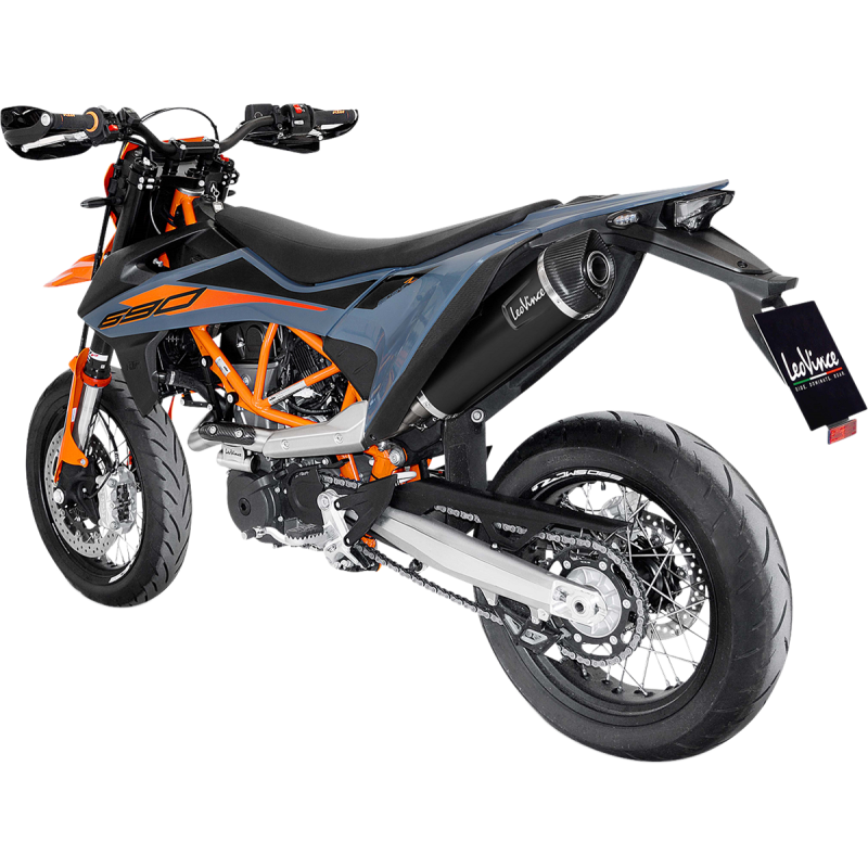 LV ONE EVO Exhaust - Black Stainless Steel