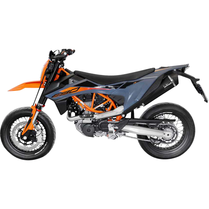 LV ONE EVO Exhaust - Black Stainless Steel