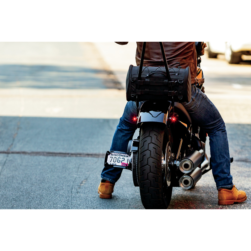 Atto Light Red/Red (Run-Brake), Satin Black