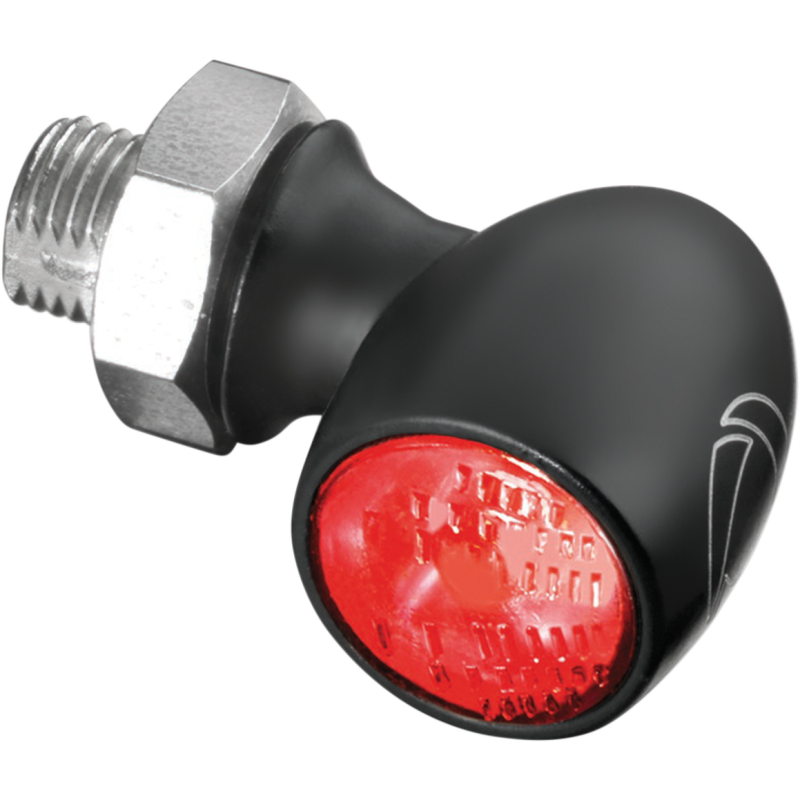 Atto Light Red/Red (Run-Brake), Satin Black
