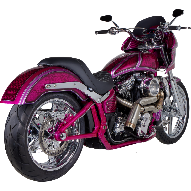 Micro Bullet LED Turn Signals - Amber/Red, Chrome Finish