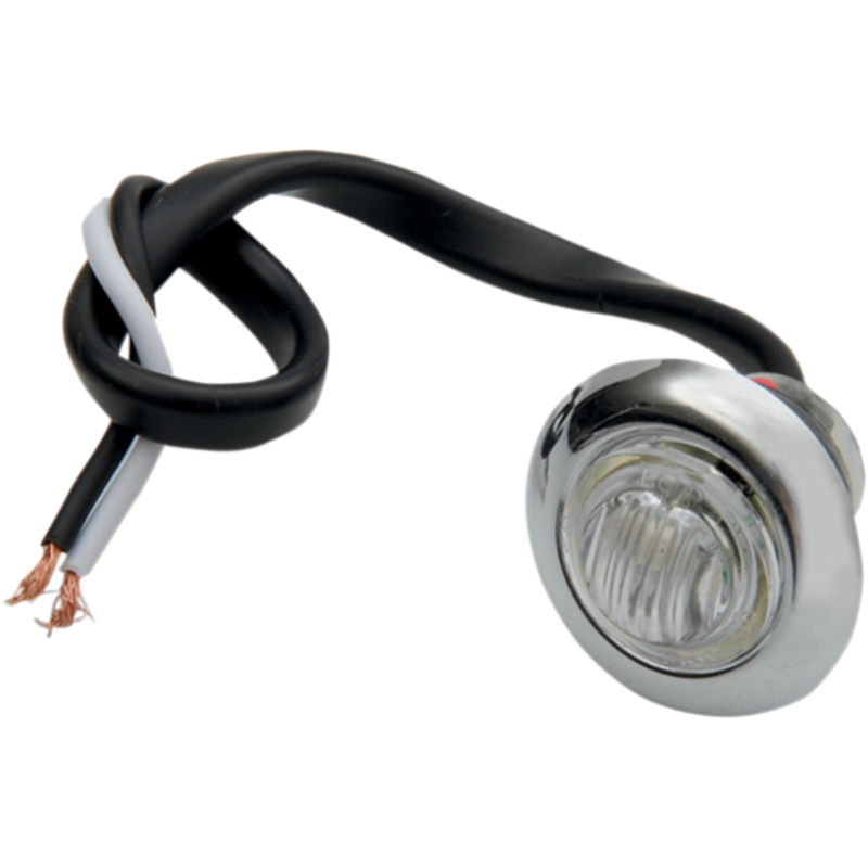 Amber LED w/ clear lens