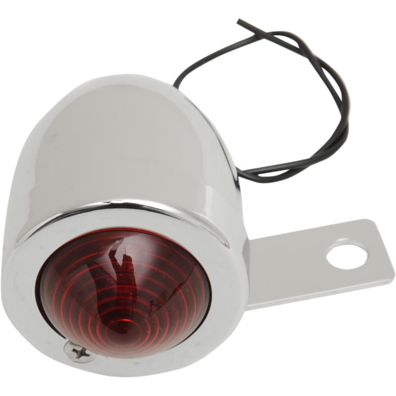 Red Single-Filament Right Side-Mount Light