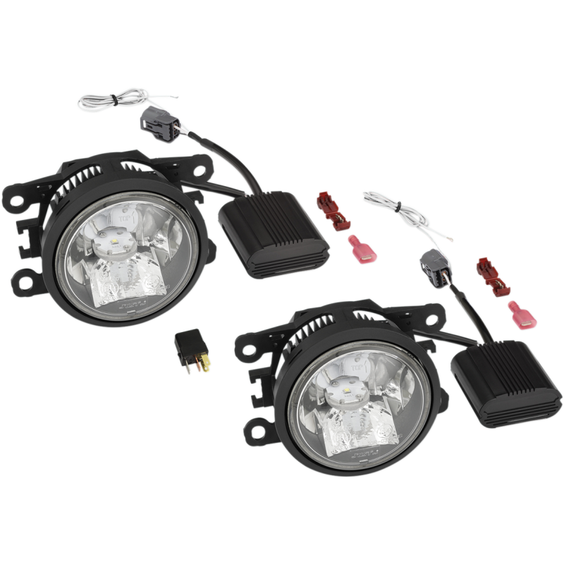 Show Chrome Fog Light and Daytime Running Light Kit