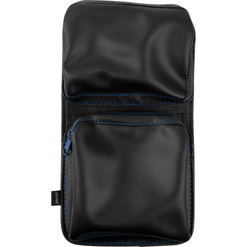 Show Chrome Dash Pouches - Blue Stitch w/ Blue Zipper