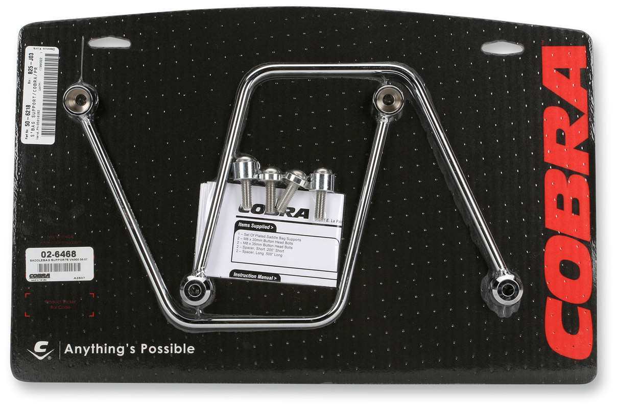 Saddlebag Protector/Support for Kawasaki VN900 Classic/Custom 06-24