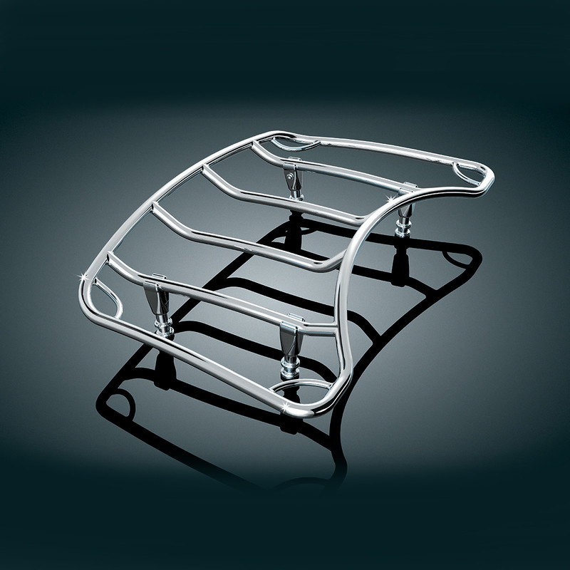 Multi-Rack Adjustable Luggage Rack Chrome