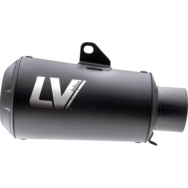 LeoVince LV-10 Full Black Stainless Steel Slip-On Exhaust