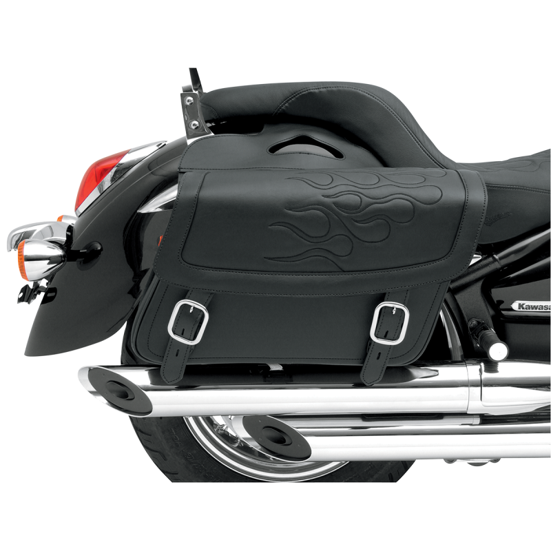 Highwayman Tattoo Saddlebags Black Medium