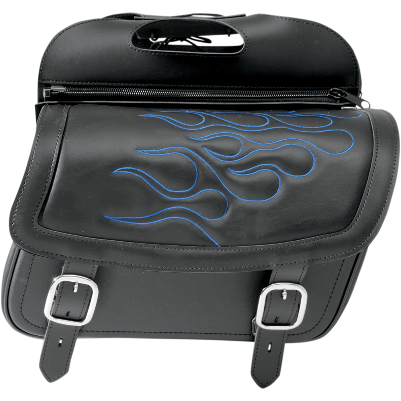 Highwayman Tattoo Saddlebags Blue Medium