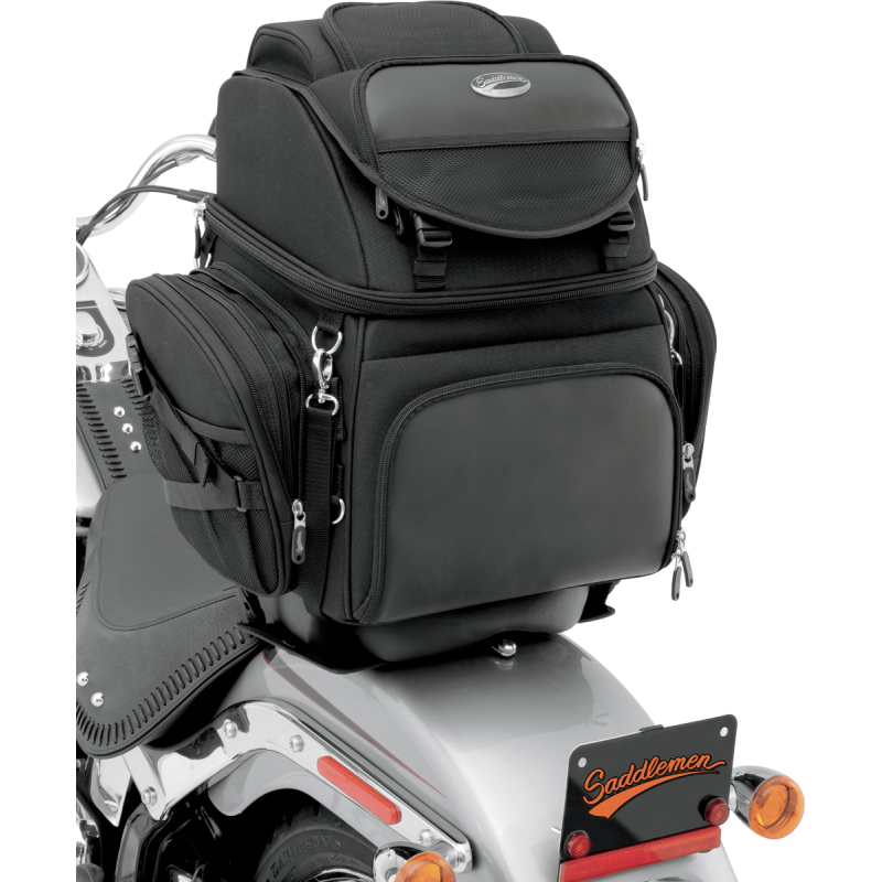 Saddlemen BR3400 Back Seat / Sissy Bar Bag