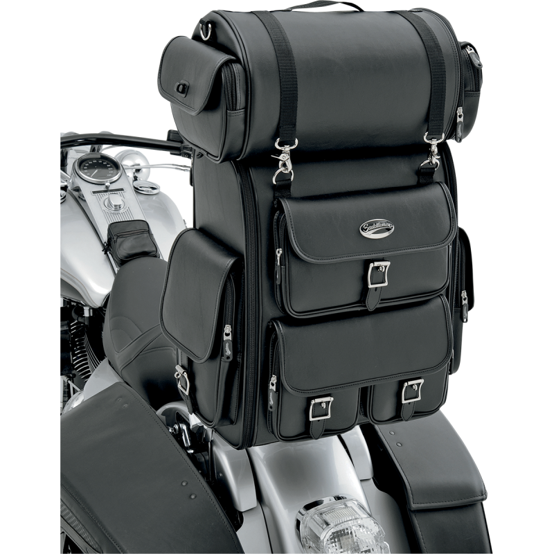 EX2200 Deluxe Sissy Bar Bag (Plain)