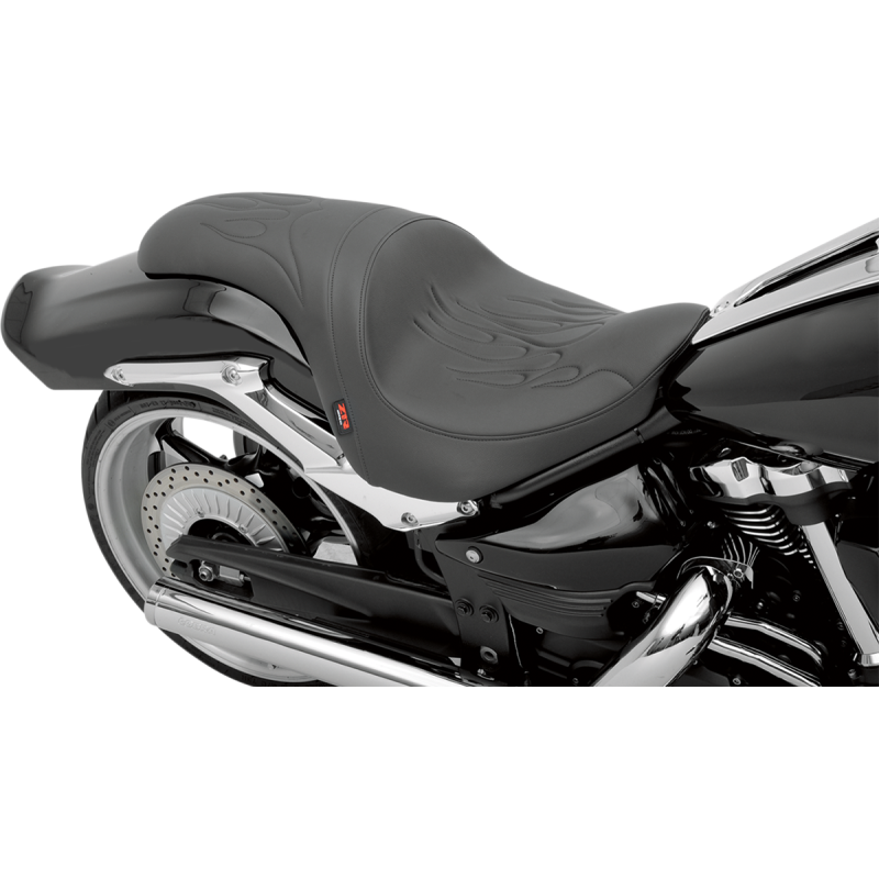 Predator Seat for Yamaha XV1900 Raider - Flame stitch