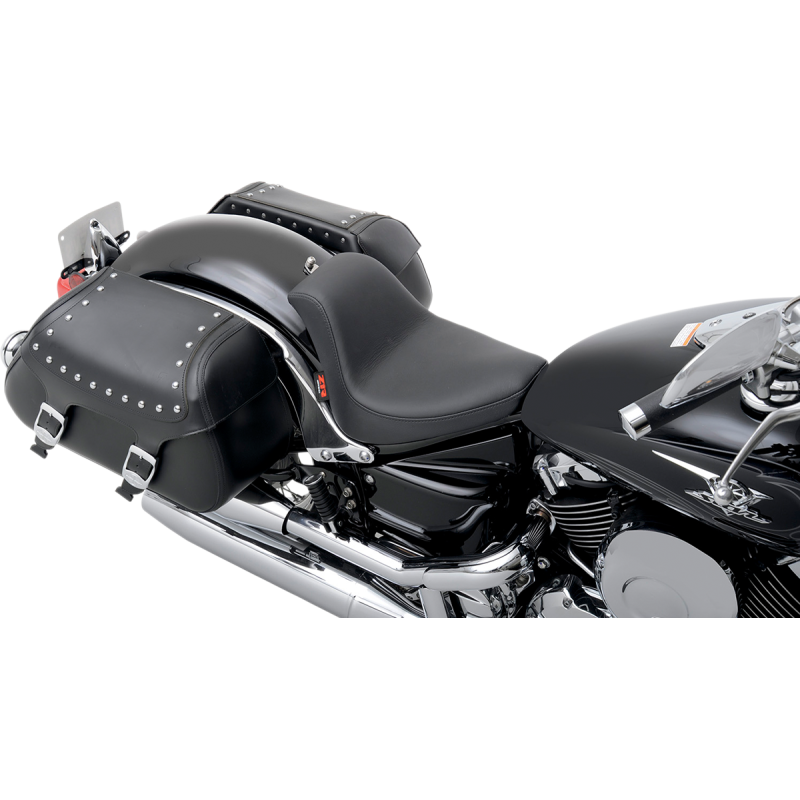 Low-Profile Solo Seat for Yamaha XVS650 Classic/Silverado - Smooth