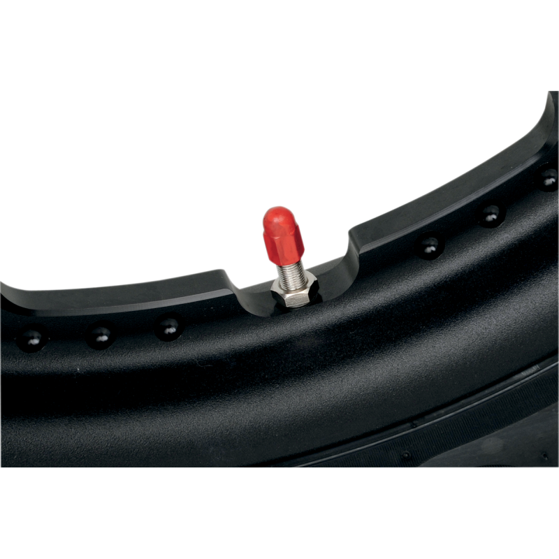 Custom Valve Stem Caps - Red anodized