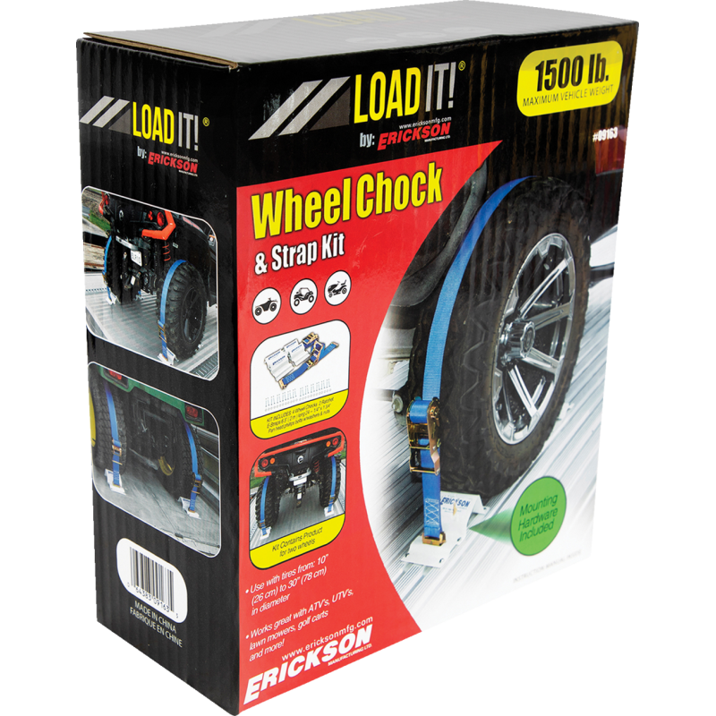 Wheel Chock and Strap Kit