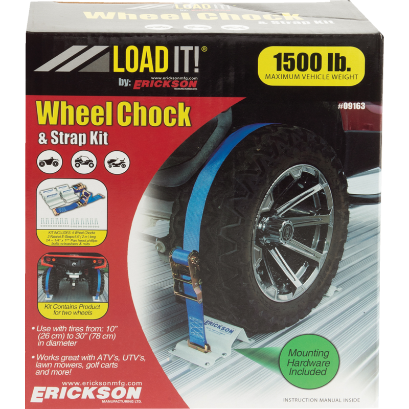 Wheel Chock and Strap Kit