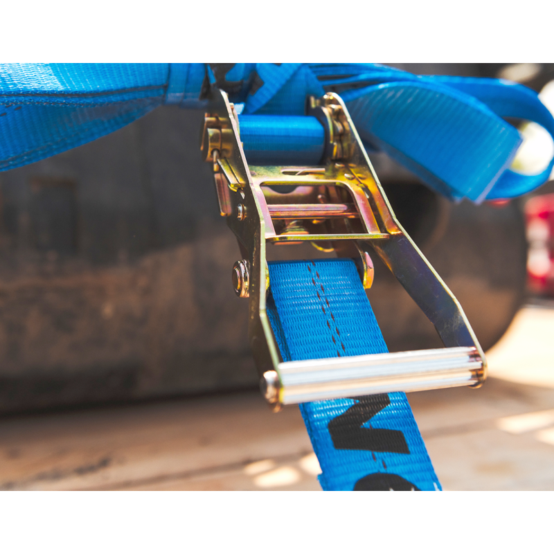 Ratchet Strap w/ Sliding Wear Material