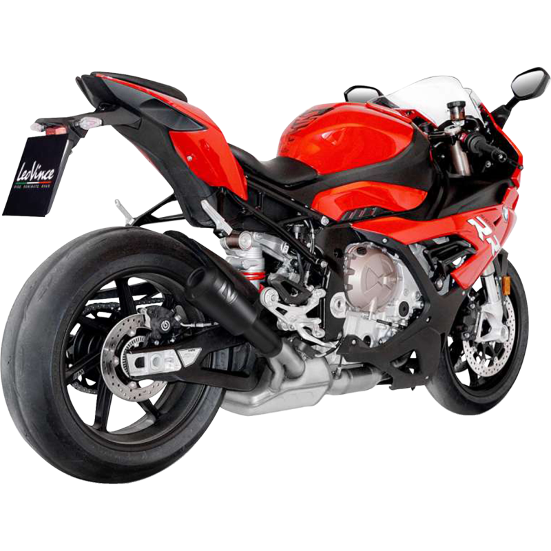 LeoVince LV-10 Full Black Stainless Steel Slip-On Exhaust