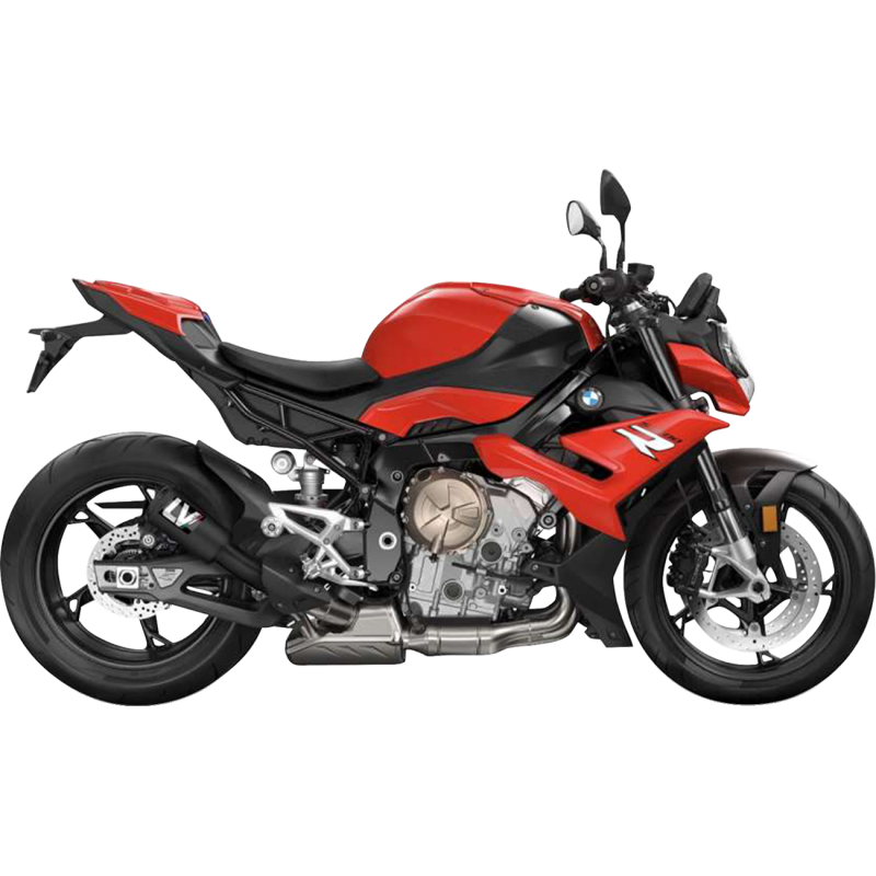 LeoVince LV-10 Full Black Stainless Steel Slip-On Exhaust