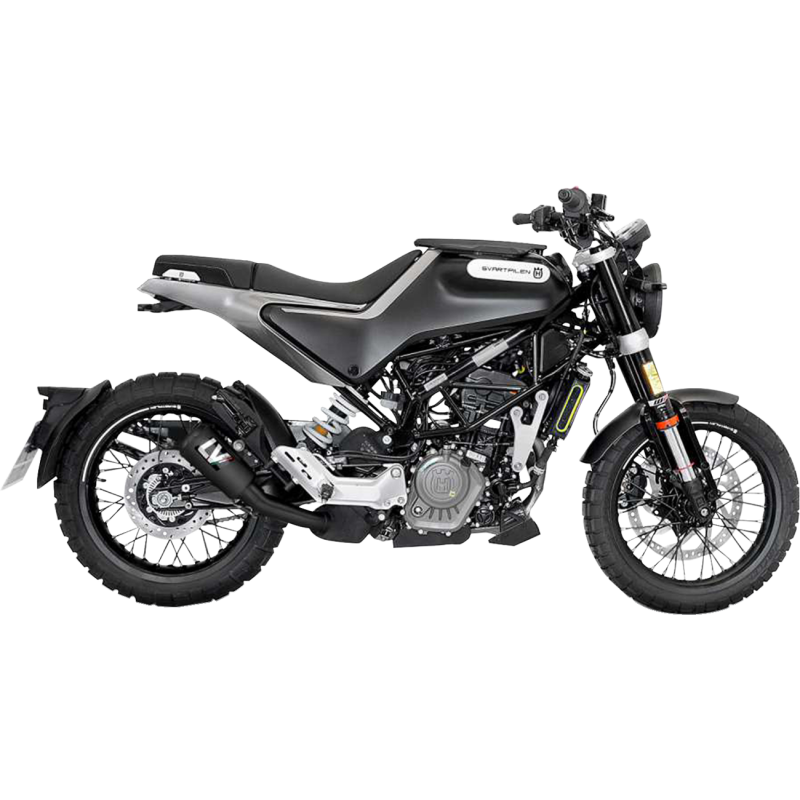 LeoVince LV-10 Full Black Stainless Steel Slip-On Exhaust