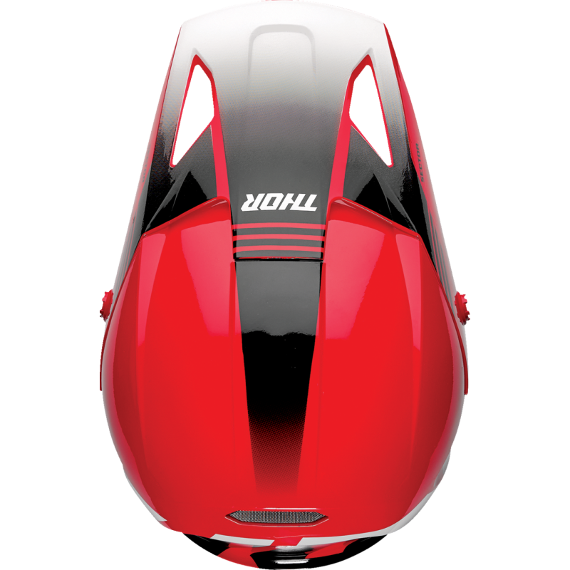 THOR Sector 2 Carve Helmet - Red/White - Size M