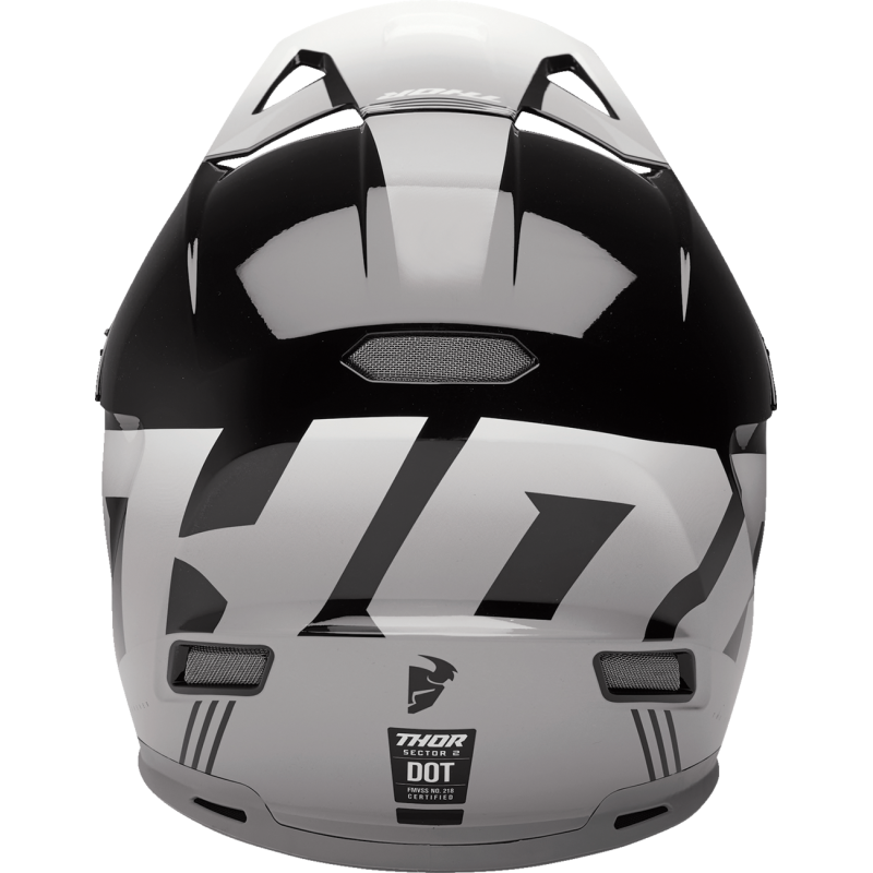THOR Sector 2 Carve Helmet - Black/White - Size 2X