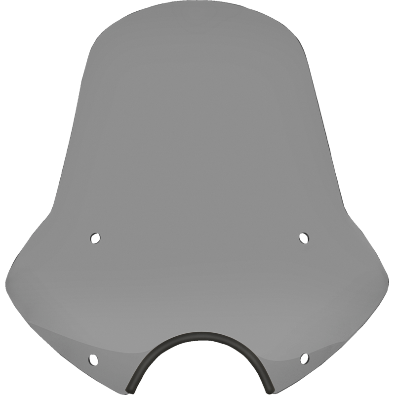 Speed Demon Sportshield - 19" Tall, Black Smoke, 7" Cutout