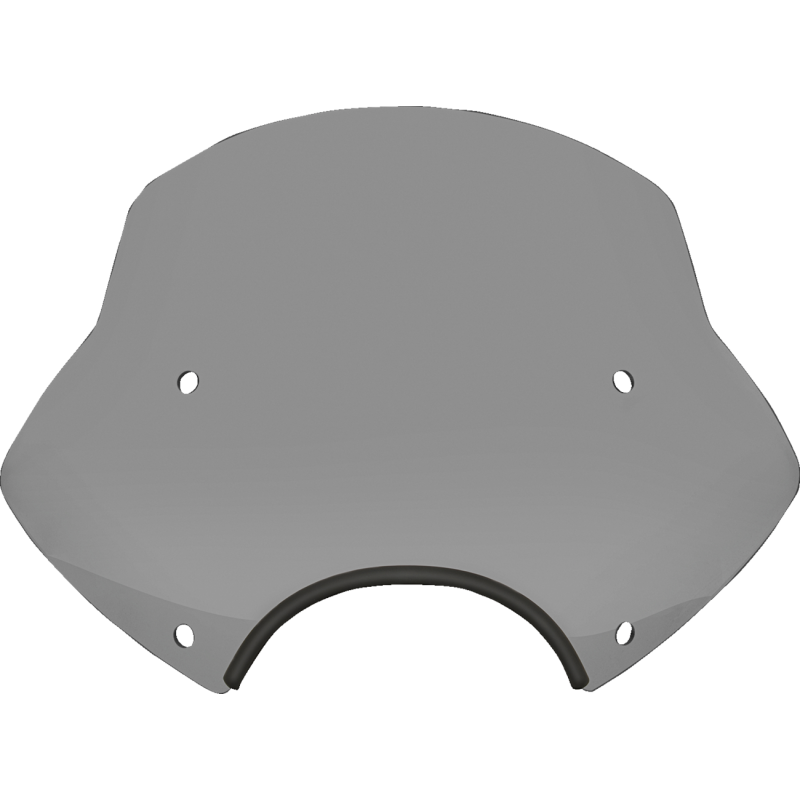 Speed Demon Sportshield - 13" Tall, Black Smoke, 9" Cutout